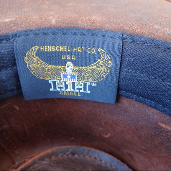 Henschel Walker, Full Grain Leather, Shapeable Brim, Braided Band - Picture 5 of 5